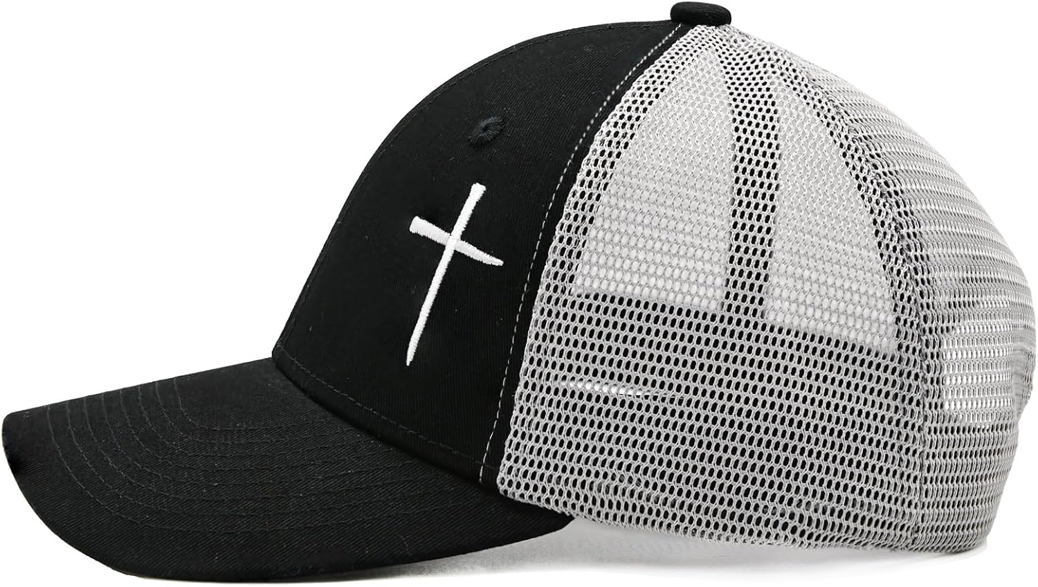 Christian Hats for Men Women, Jesus Cross Trucker Hat Christian Religious Gifts - Image 5