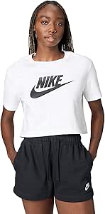 NIKE(ナイキ) ナイキ レディース スポーツウェア エッセンシャル クロップド Tシャツ
