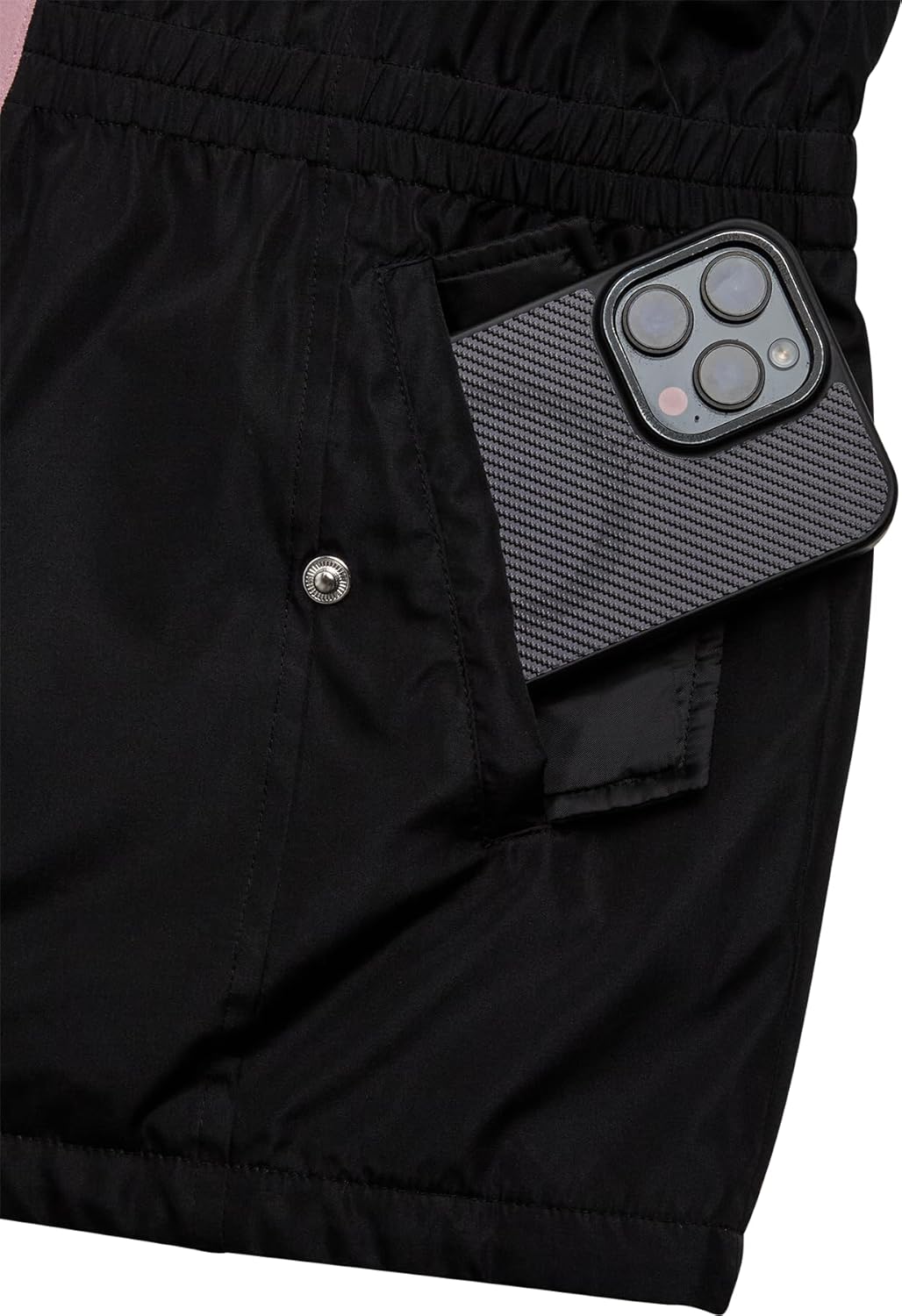 DKNY Girls Fleece Jacket - Polar Fleece Lined Midweight Hooded Anorak Windbreaker - Cozy Outerwear & Winter Jackets for Girls - Image 6