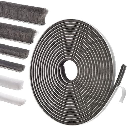 Self-Adhesive Weather Stripping Seal for Doors & Windows – Soundproof