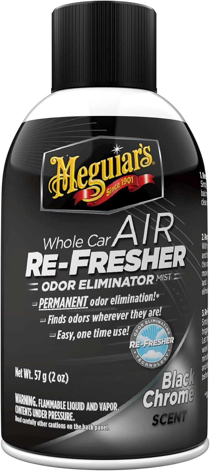 Meguiar's Air Re-Fresher, Black Chrome scent, 2 oz (Pack of 1)