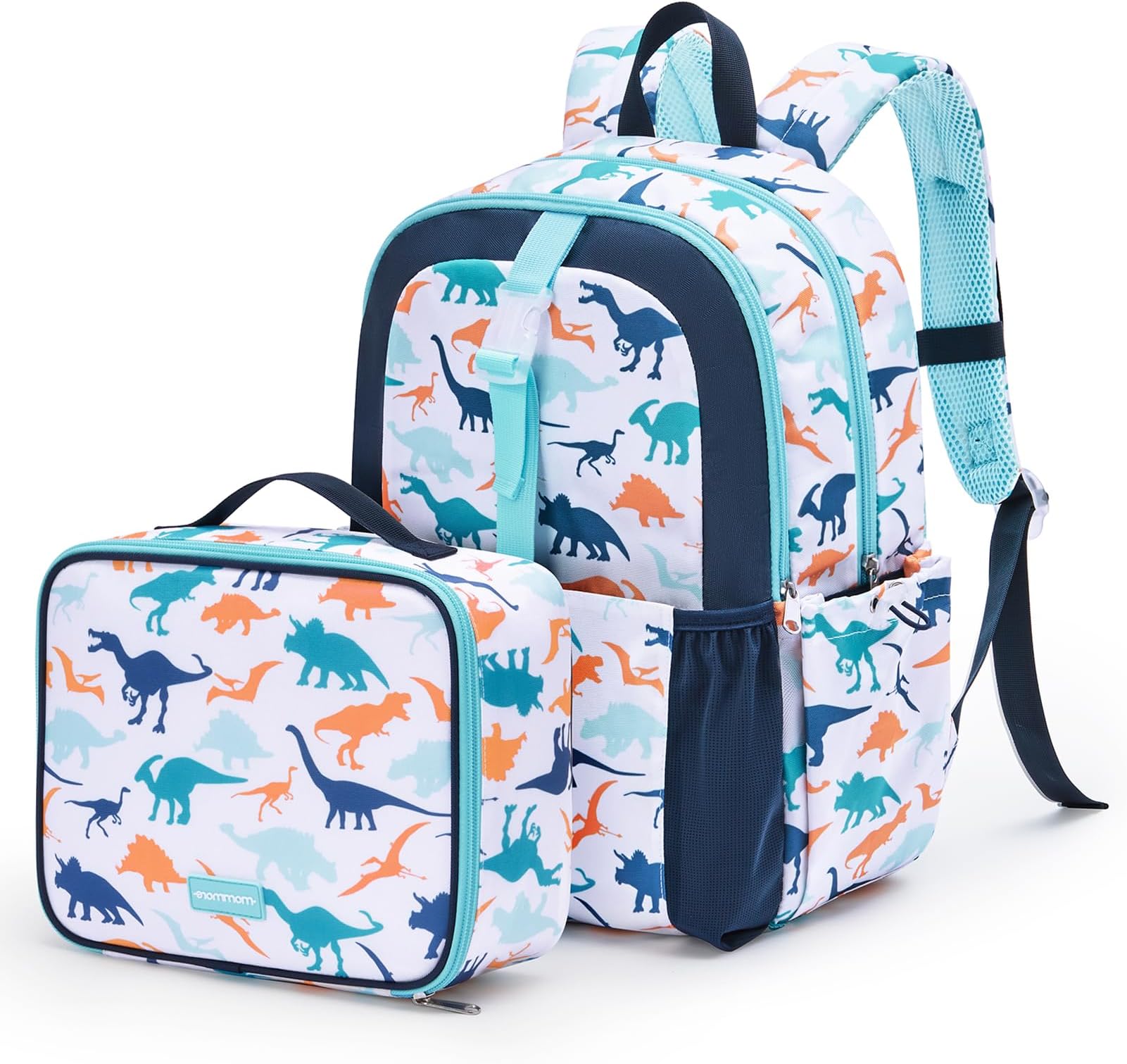 Kids Backpack for Boys Girls 4-8 Kindergarten Elementary School Backpack with Lunch Box - 15” H Fit Folder