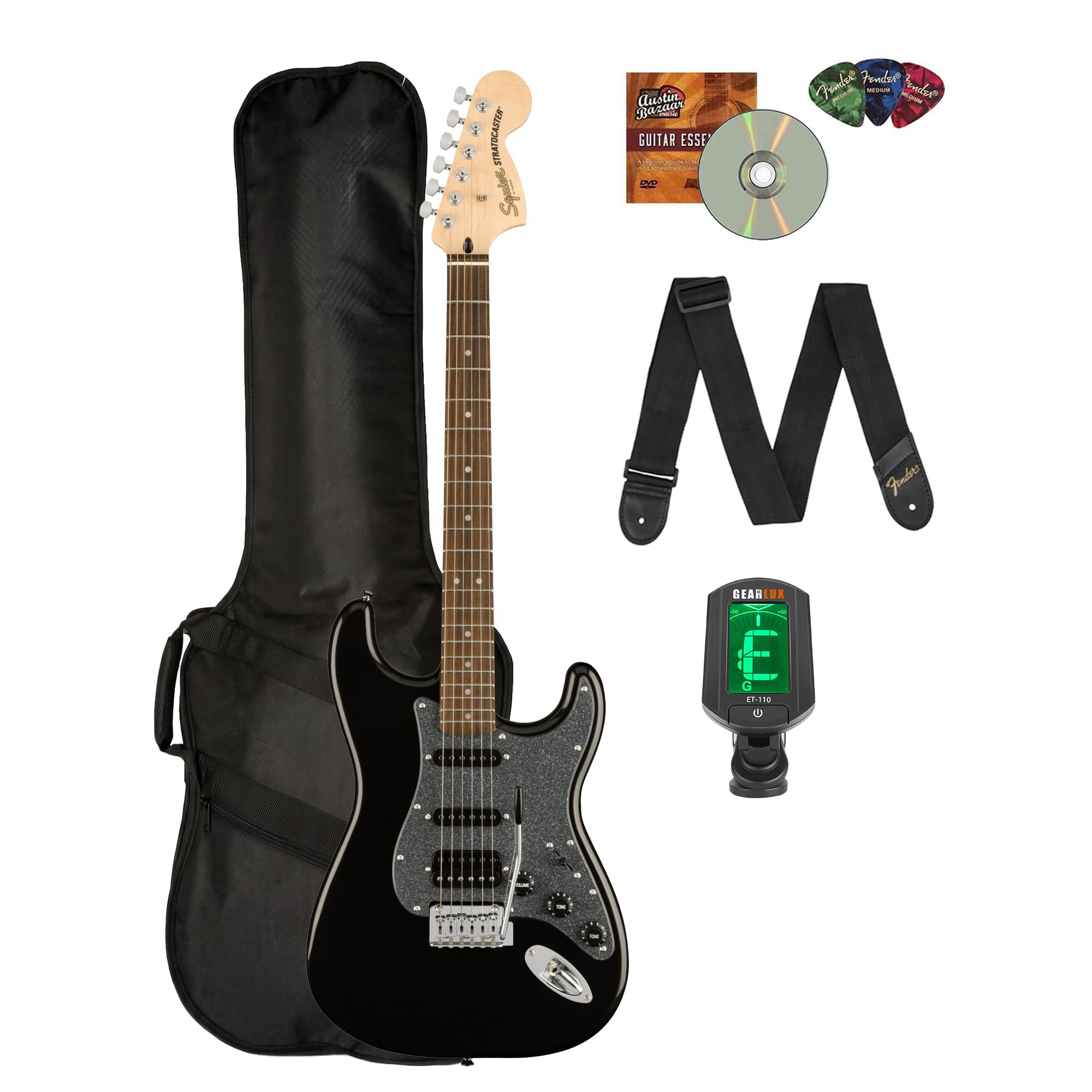 Amazon.com: Fender Squier Affinity Stratocaster HSS Limited