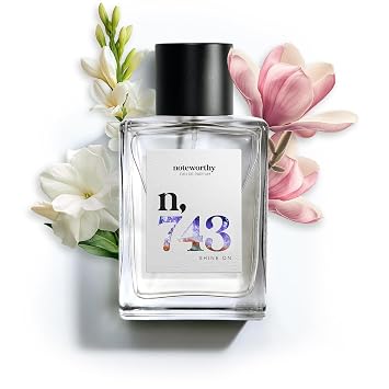 Noteworthy n,743 Shine On Eau De Parfum Tuberose, Magnolia, Jasmine | Sophisticated, Warm Fragrance for Any Occasion | Long-lasting Unisex Perfume for Women & Men (100ml)