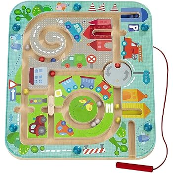 magnetic maze toy