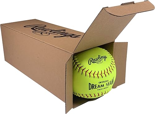 Miniatura 3 de Rawlings  Softball oficial DREAM SEAM Fastpitch  12" USA NFHS  C12RYLAH