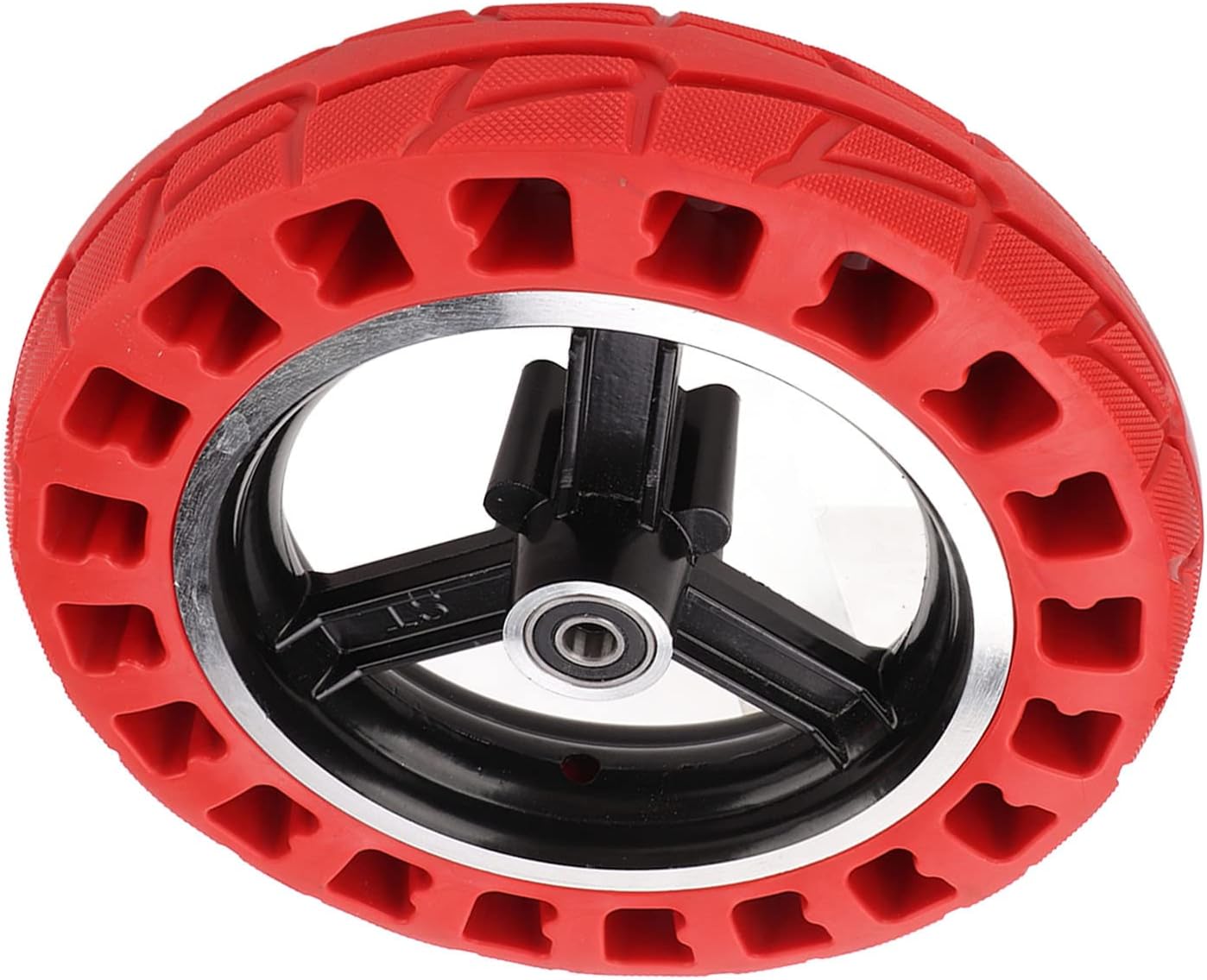 EVTSCAN Electric Scooter Tire Wheel Hub, 10x2.125 Inch Solid Shock Absorbing Anti Explosion Tire, for 8.5 Inch Electric Scooter, Compatible with Kugoo M4 and Xiaomi M365