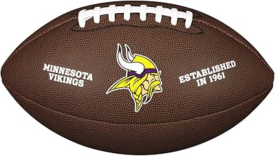Wilson Minnesota Vikings Logo Football