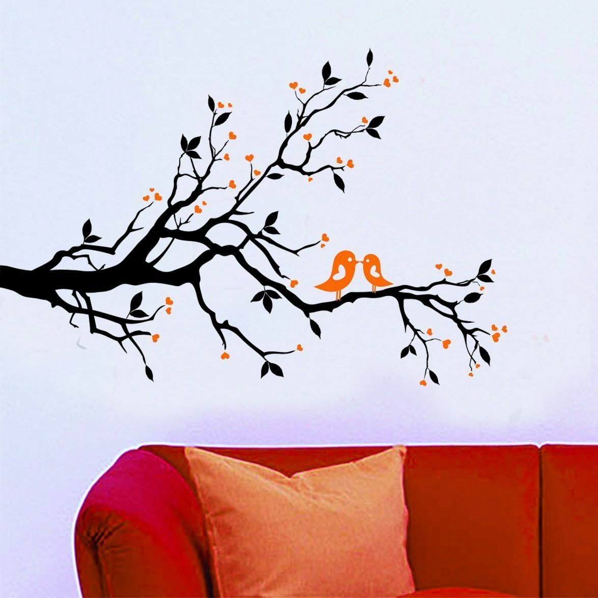 WallStickersUSA Contemporary Wall Sticker Decal, Tree