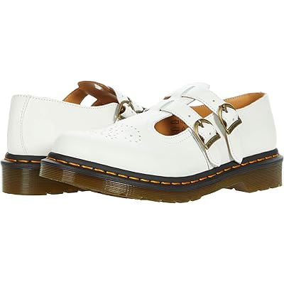 Dr. Martens Women's 8065 Mary Jane Flat, White, 11 | B2B Liquidation
