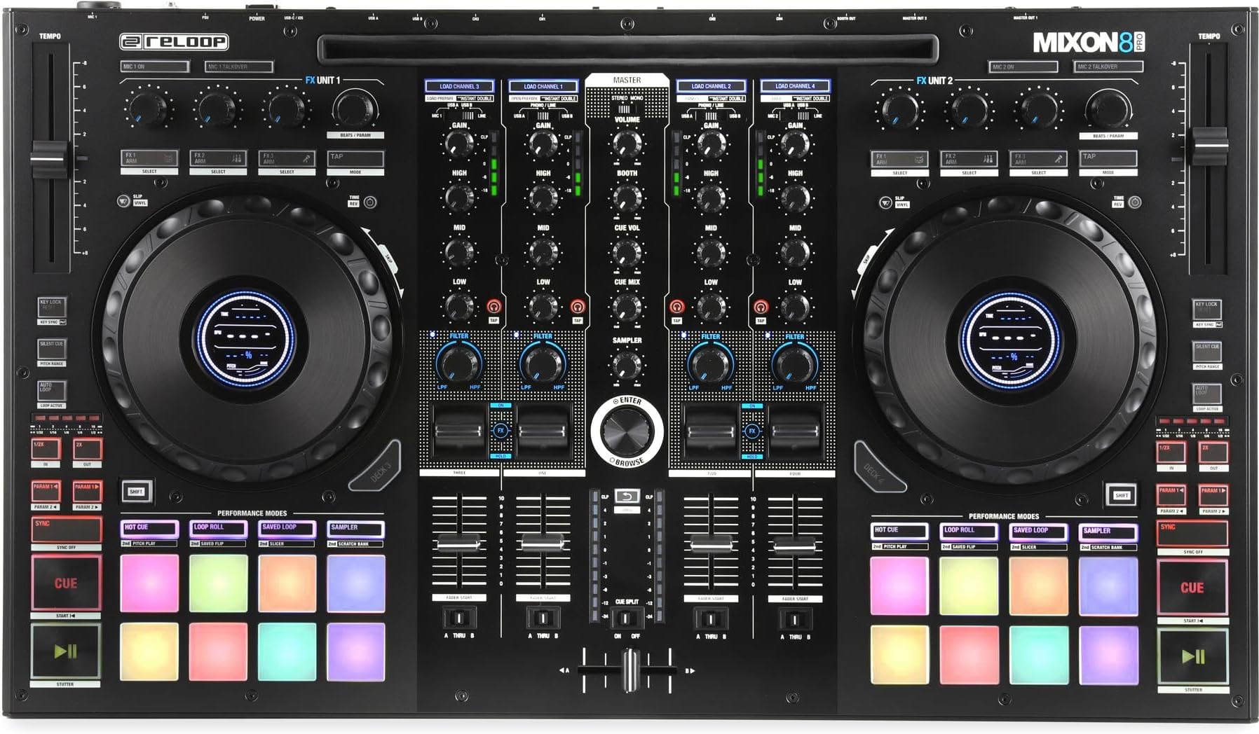 Mixon 8 Pro 4-channel DJ Controller