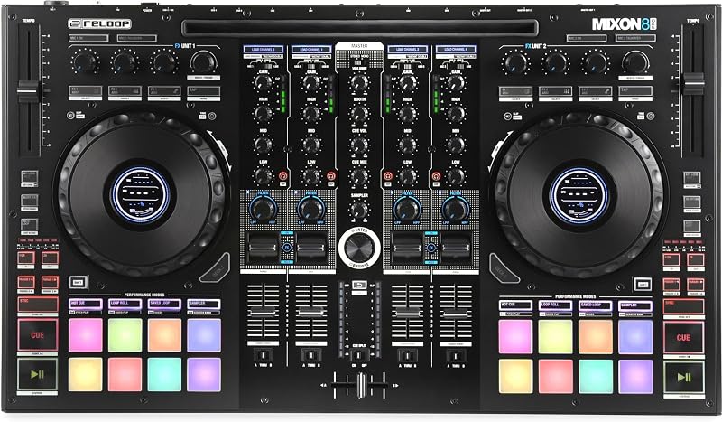 Controlador DJ Mixon 8 Pro de 4 canales