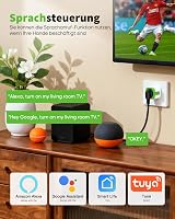 GreenSun WiFi okos konnektor 2db, fogyasztásmérő, időzítő, Alexa & Google 3