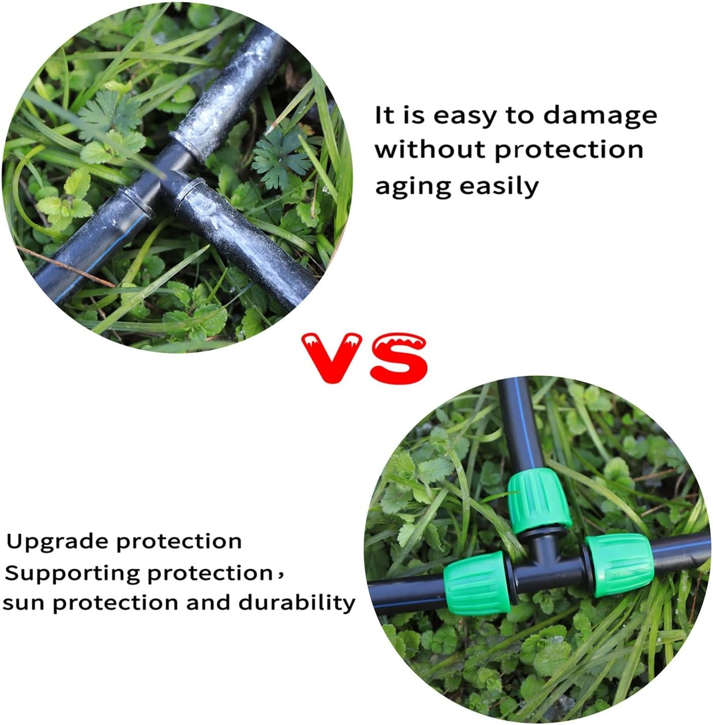 Utility Connector Adapter Hose Connector Adapter 20 Pieces Straight Elbow Tee 16Mm Pe Pipe Locking Connector Valve Gardenriculture Automatic Watemicro Irrigation System Connector/Dn16 Locked Straight