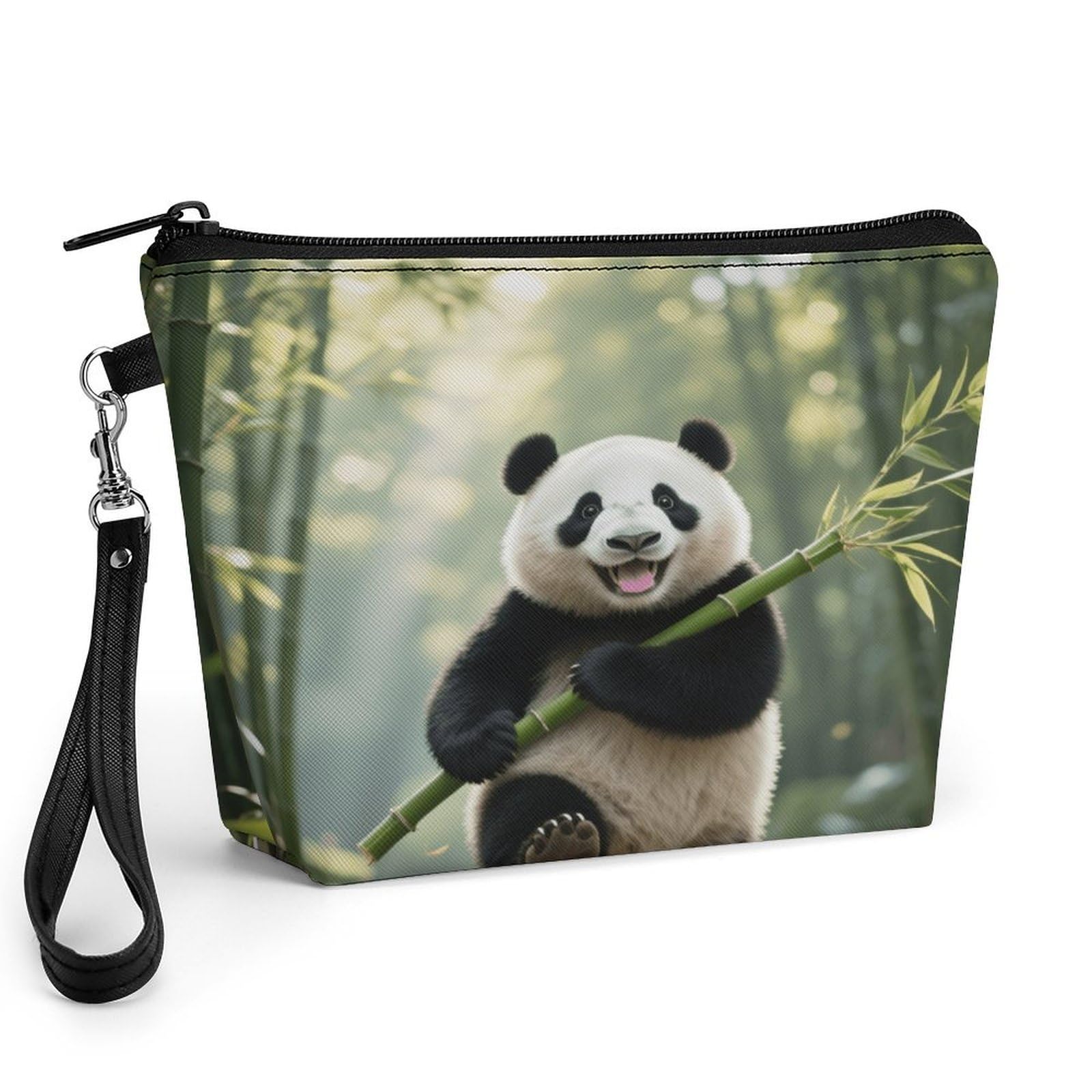 Bolsa de maquillaje de panda, el neceser con cremallera ideal para regalar a madres y amigas 8