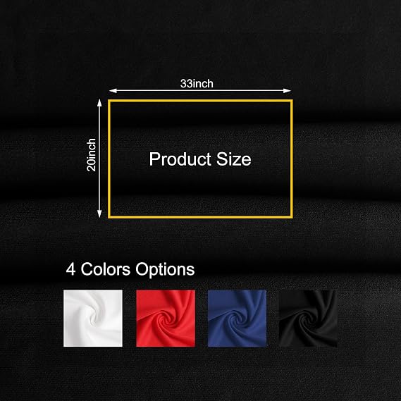 Speaker Grill Cloth, Speaker Cloth Speaker Cover Fabric Stereo Mesh Replacement for Home Speakers, Stage Audio Speakers and Vintage Carpet Subwoofer Repair - Black Mesh Fabric (Black, 33x20)