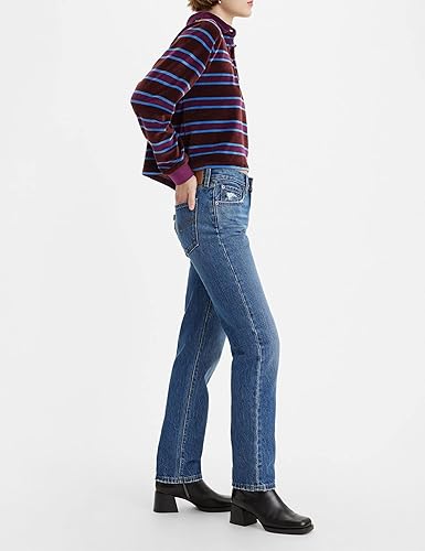 Levi's Femme Middy Straight, Idle Time, 31W / 29L - 2