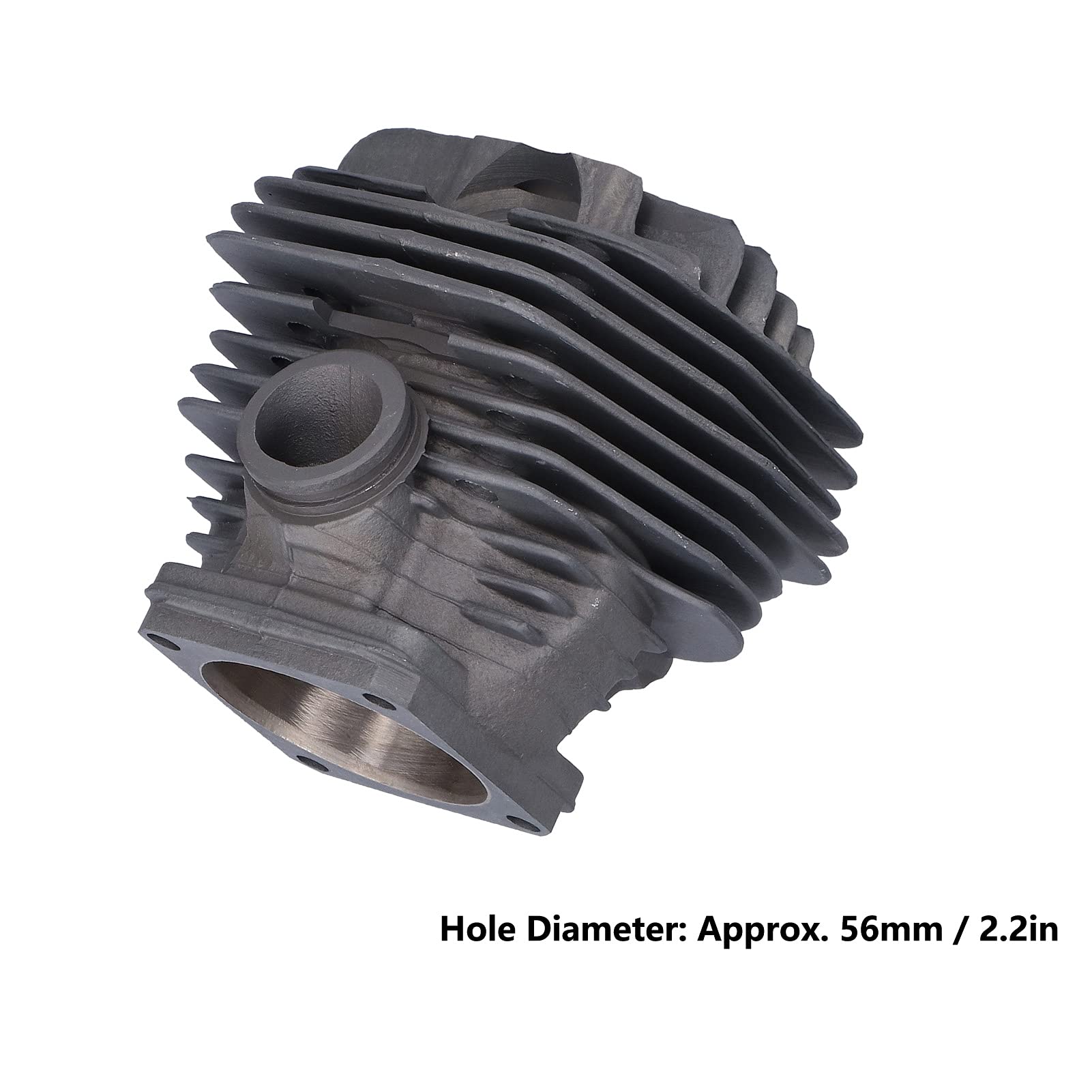 Fdit Zapasowy Zestaw Tłoka Cylindra 56mm 1122 020 1211 z konstrukcją żelazną ze Stopu Aluminium do Piły łańcuchowej MS660 066