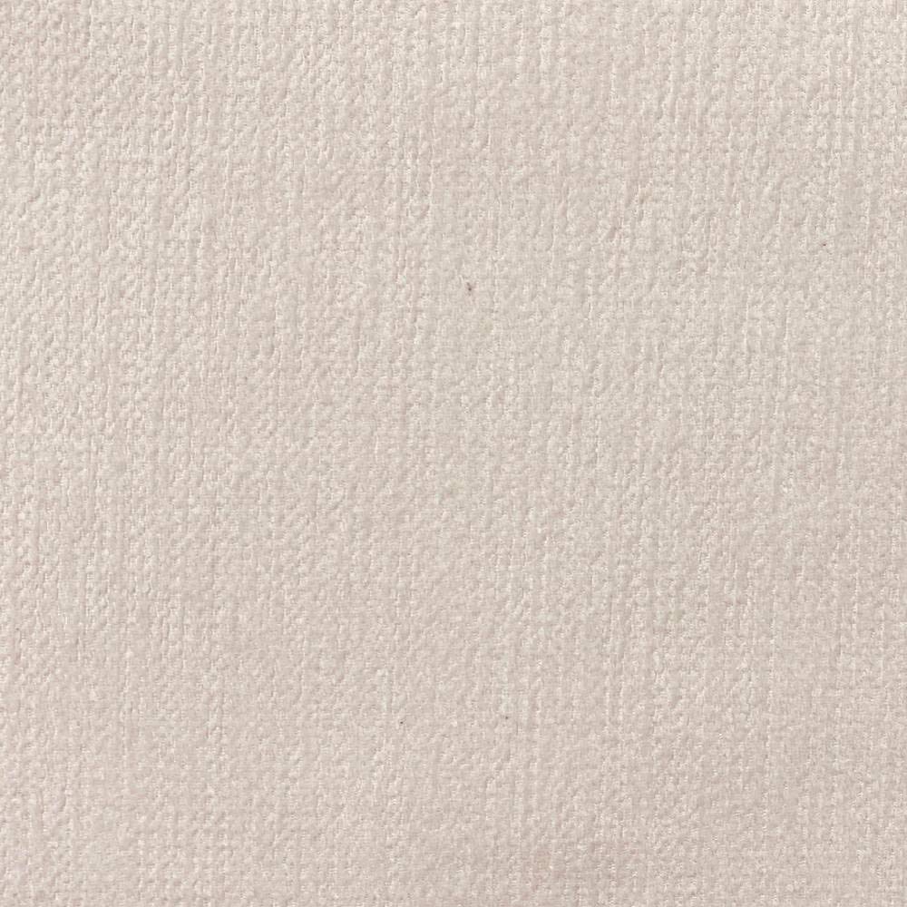 Kt KILOtela - Tissu oreiller uni chenille double face doux velouté très résistant 100 cm de long x 280 cm de hauteur, blanc