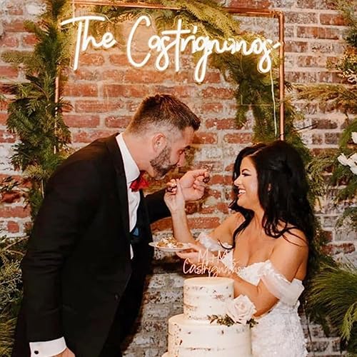 HUMPBACK Letreros de luces de neón personalizados para decoración de pared, letreros de neón LED regulables personalizables, letrero de nombre