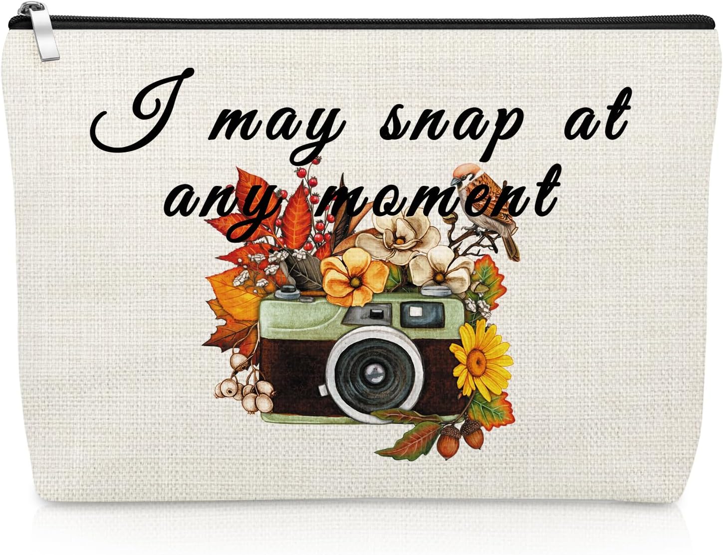 Photography Gifts for Photographers Camera Lovers Travel Zipper Pouch