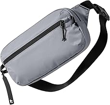 tomtoc 3.5L Sling Bag with RFID Blocking, Crossbody Bag Chest Shoulder Pack for Men and Women, Water-resistant Lightweight Casual Waist Fanny Pack for Travel/Daily Use