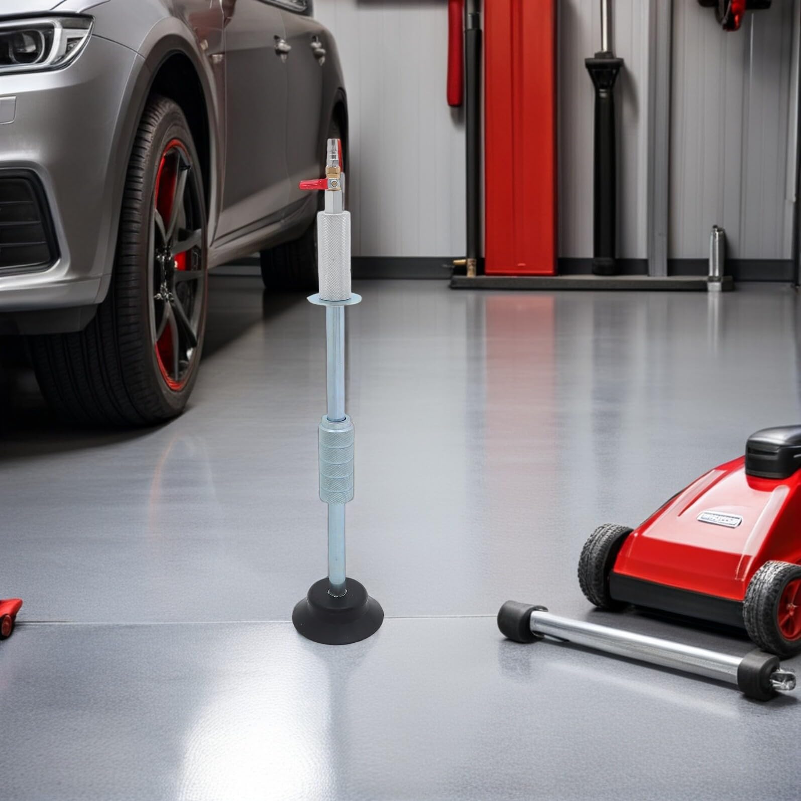 ULTECHNOVO Extracteur de Bosses Pneumatique Voiture Ventouse Métallique, Marteau à Inertie Moyen, Outil de Débosselage Carrosserie pour Réparation DIY Rapide et Entretien Véhicule
