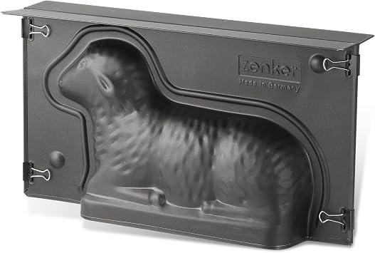 Zenker "Special Season" Lamb-Baking Tin, Black, 10.83 x 5.90 x 2.56"