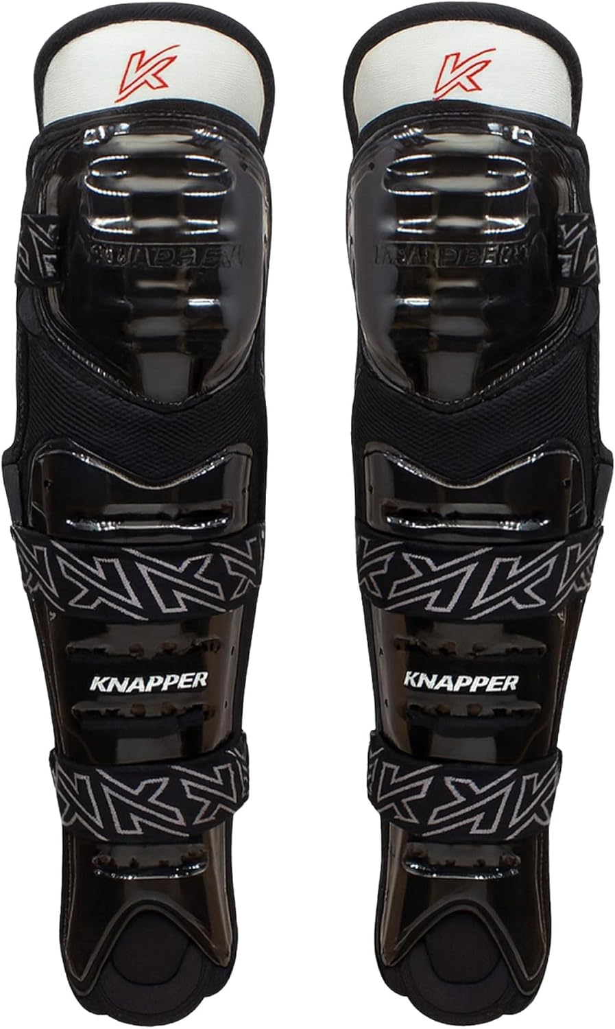 AK5 Ball Hockey Shin Guards – Pro-Level Protection for Indoor & Outdoor Play, Lightweight Impact-Resistant Design with Adjustable Straps for Comfort, Flexibility & Full-Leg Coverage