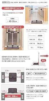 ペットゲート　おくだけとおせんぼ　ウォークスルー　S Amazon.co.jp: PETSELECT （ペットセレクト） ペットゲート おく