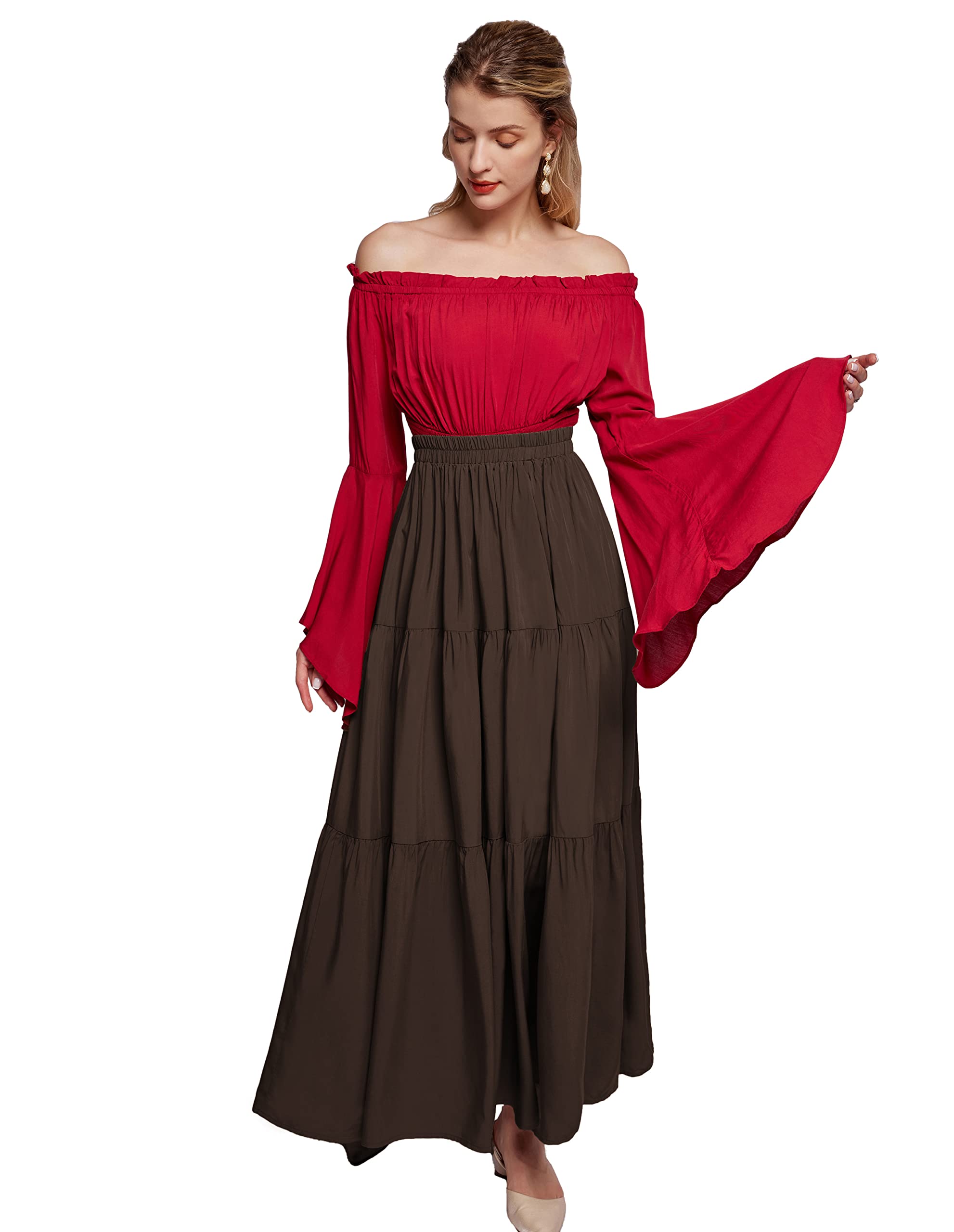 Scarlet Darkness womens Classic: Medium Coffee