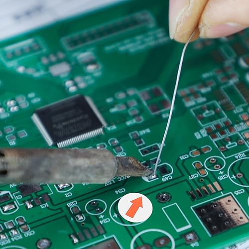 Miniatura 4 de NUOBESTY Pegatinas de envío y embalaje, etiquetas autoadhesivas de flecha roja, etiquetas de código, etiquetas de código extraíble de punto pequeño