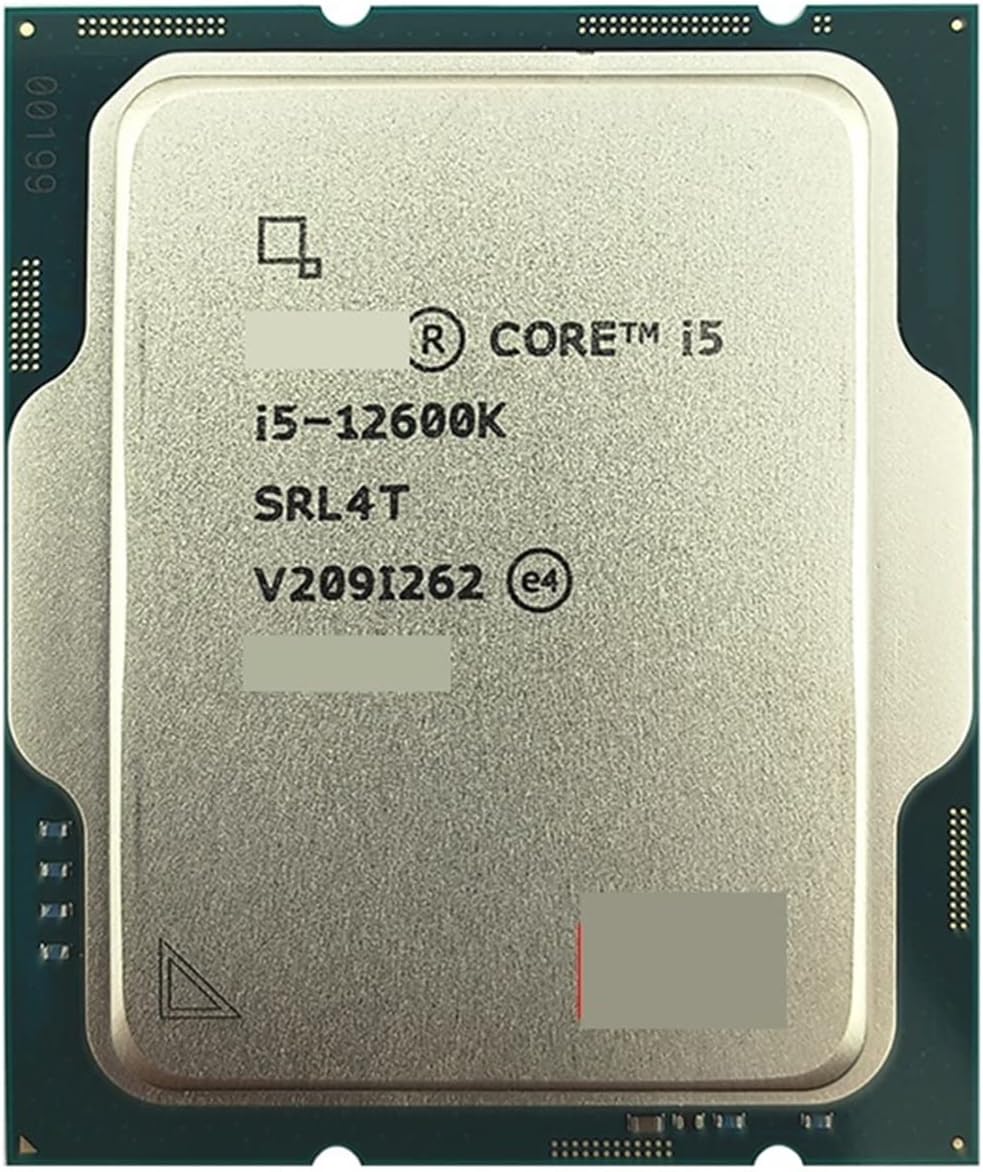 Computer Components Core I512600K I5 12600K 3.4 GHz Ten