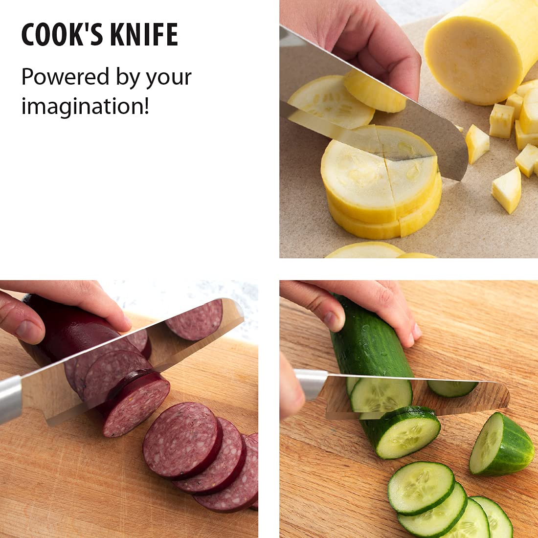 RADA Cutlery Cook’s Knife (R134), Silver — Amazon image 3