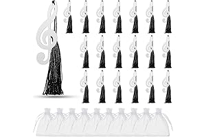 Gueevin Musical Notes Party Favors Bulk (48 Pack)