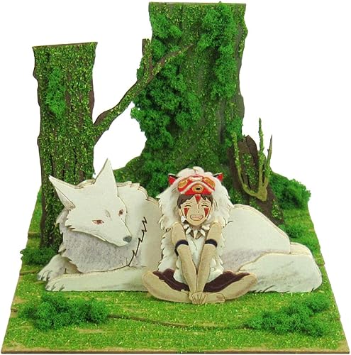 Puf gigante con sillas Papercraft Princess Mononoke
