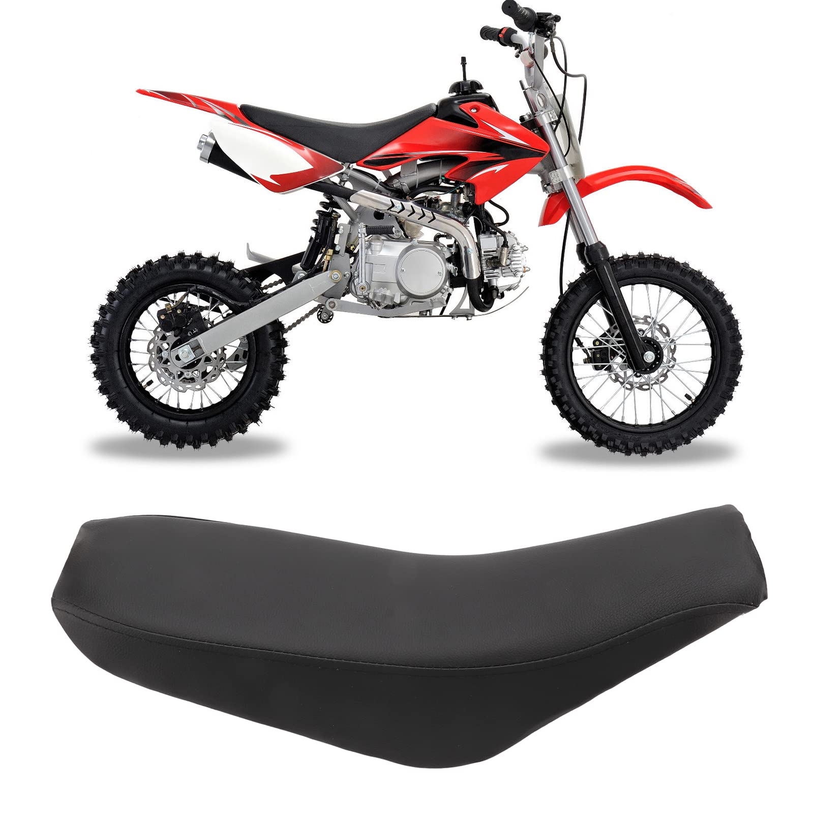 Sella Moto Alta, Sostituzione Sella Sella Schiuma per CRF50 XR50 Pit Bike Dirt Bike Trail Bike