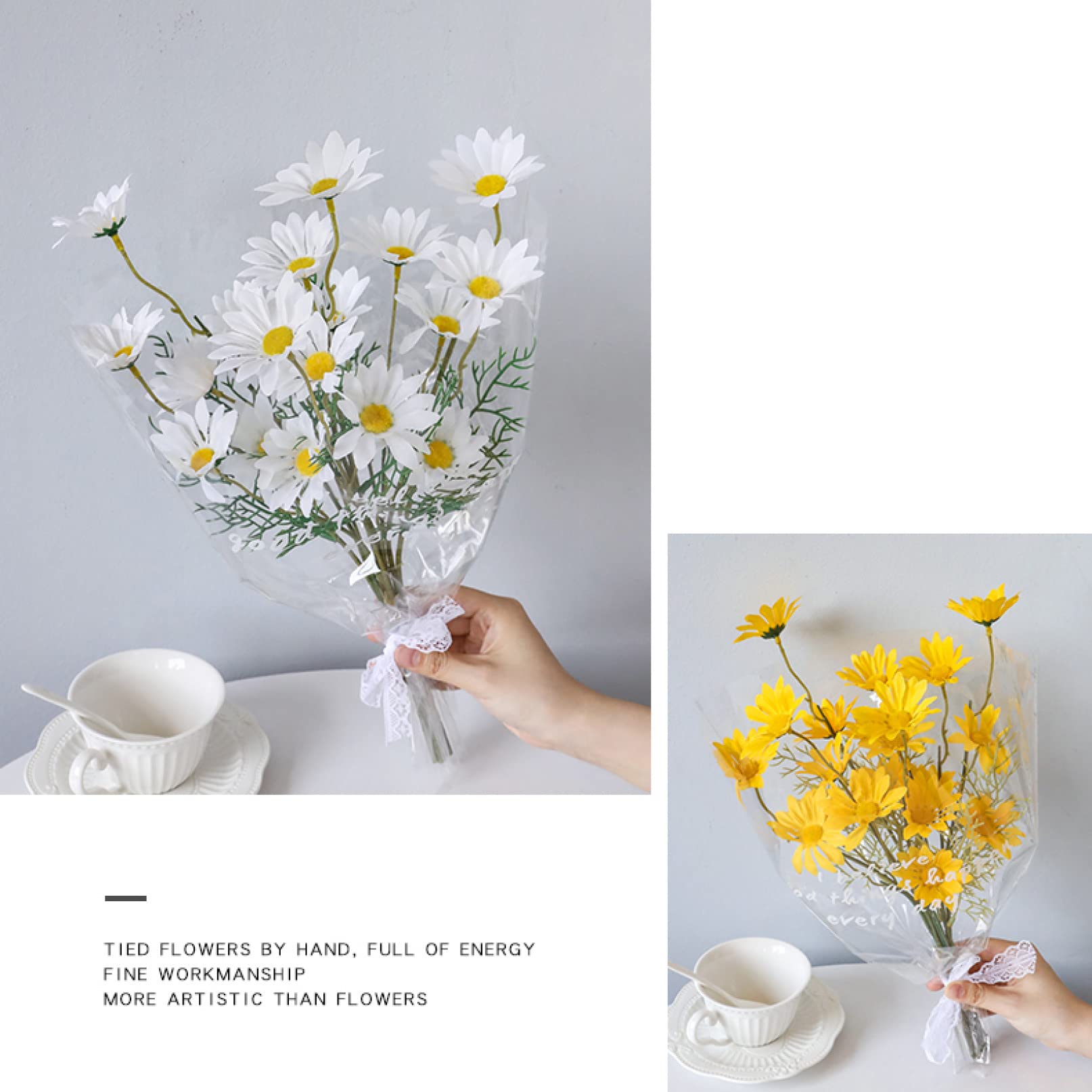 Amazon｜【カッキガッキ】チューリップ ラベンダー 造花 枯れない花 