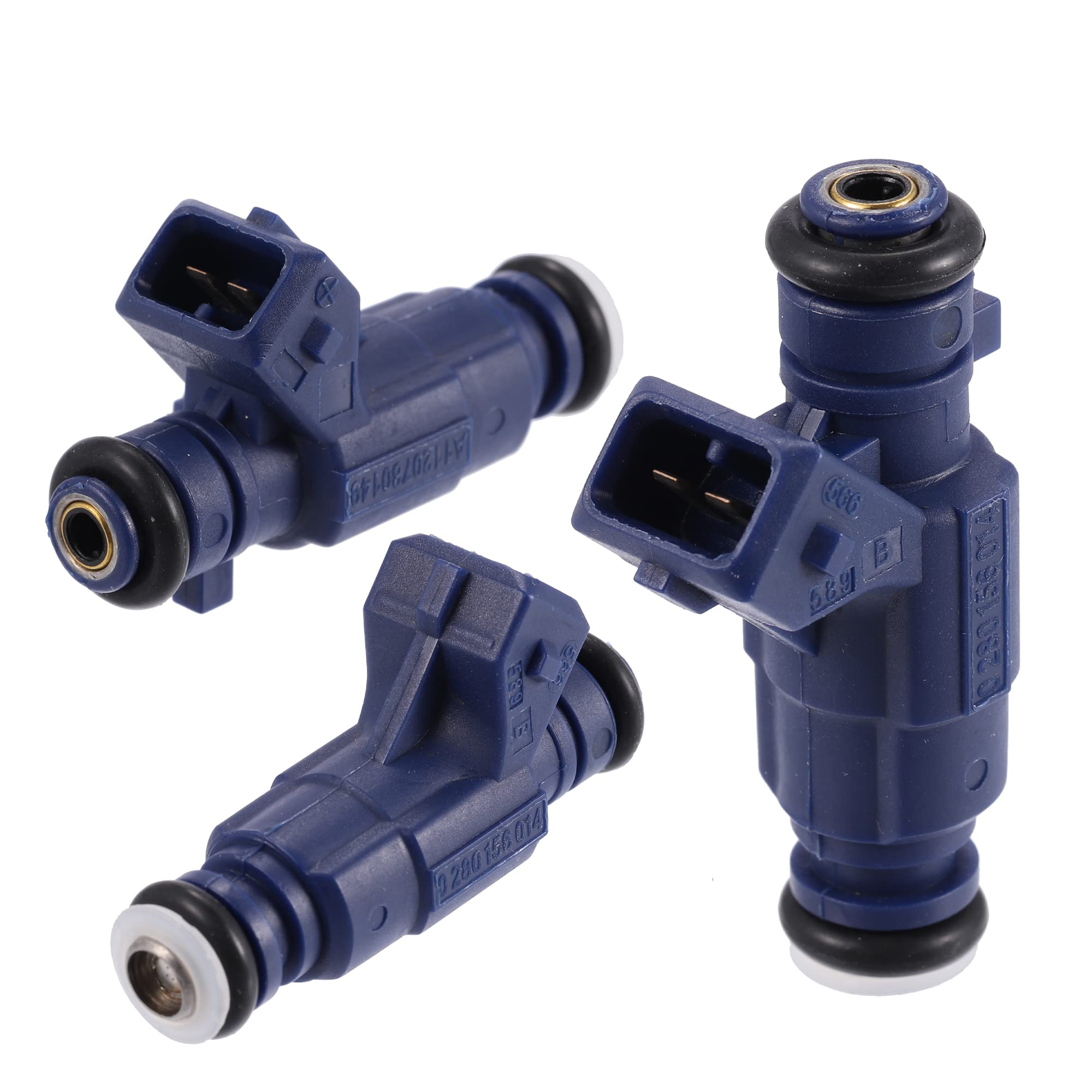X AUTOHAUX 6uds 0280156014 Combustible Inyector 2 Pasadores Reemplazo para Auto Vehículo