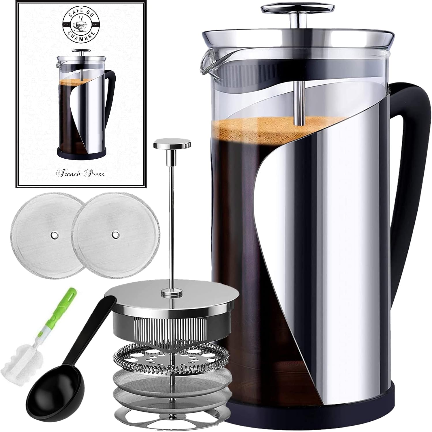 Cafe Du Chambre French Press Cafetiere 