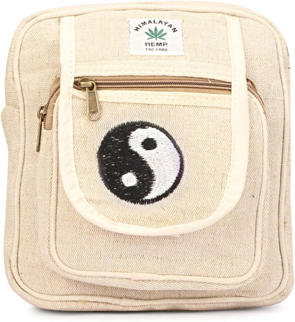 LONGING TO BUY Hemp Sling Bag, Hemp Crossbody Bag For Men And Women - Image 3