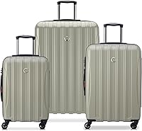 Vista 135 de Delsey Paris - Helium Aero - Maletas con laterales rígidos expandibles con ruedas giratorias, Rojo ladrillo