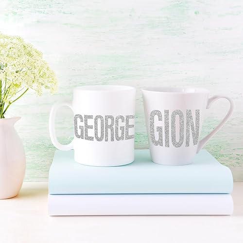 Miniatura 82 de 8 Sheet Glitter Letter Stickers Vinyl Alphabet Stickers Waterproof Self Adhesive Stick on Letters for Poster Bulletin Board Mailbox School