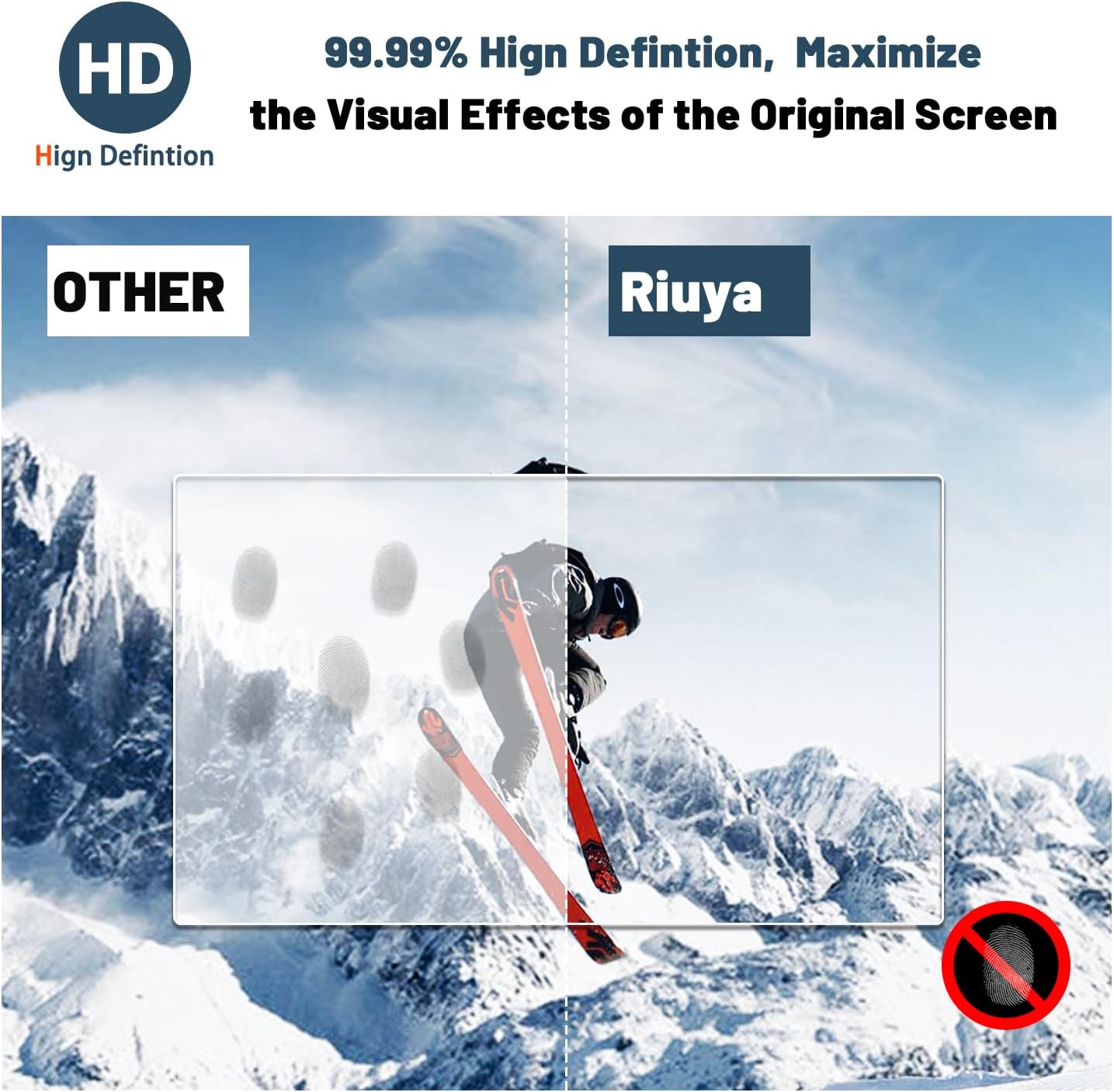 Ruiya Matte Screen Protector for Toyota Tacoma 14" Display Touchscreen Matte Tempered Glass Compatible with 2024 2025 2026 Toyota Tacoma Accessories