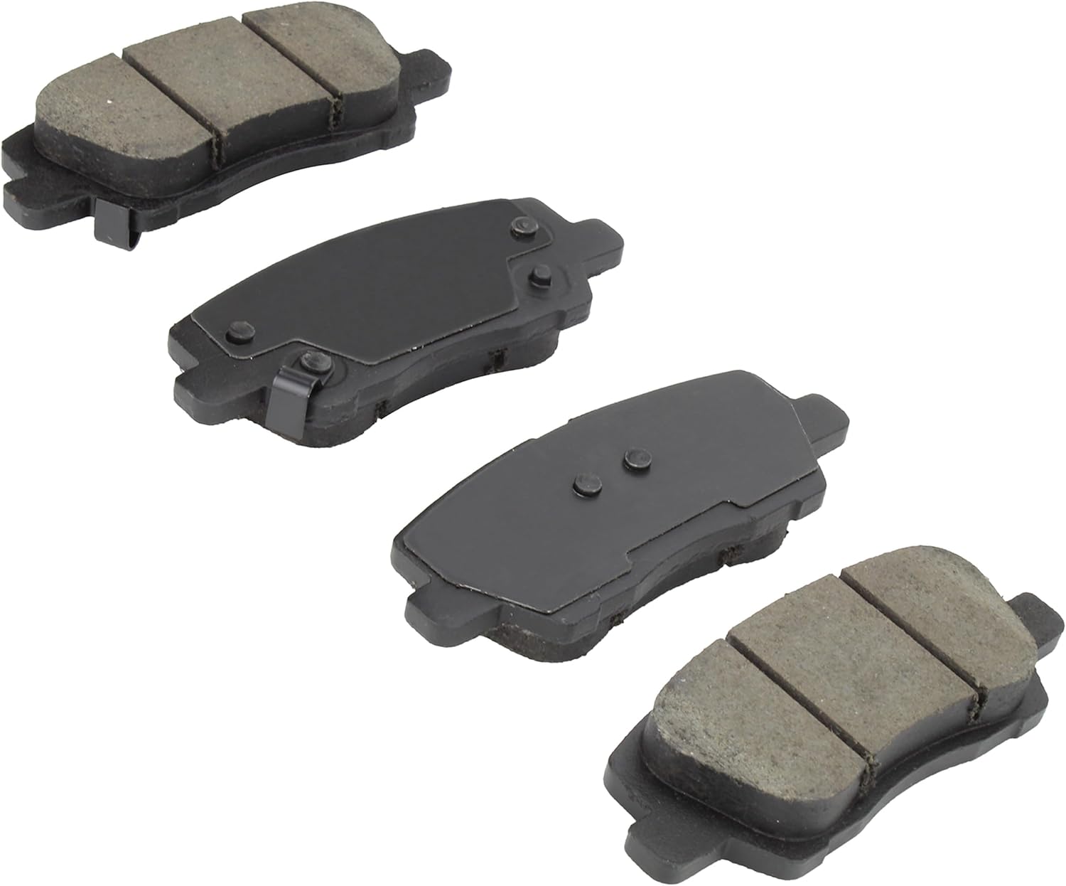 QUALITY-BUILT Rear Ceramic Brake Pads, Premium 1001-1839C, Compatible with 2013-2019 Cadillac (ATS,CTS)