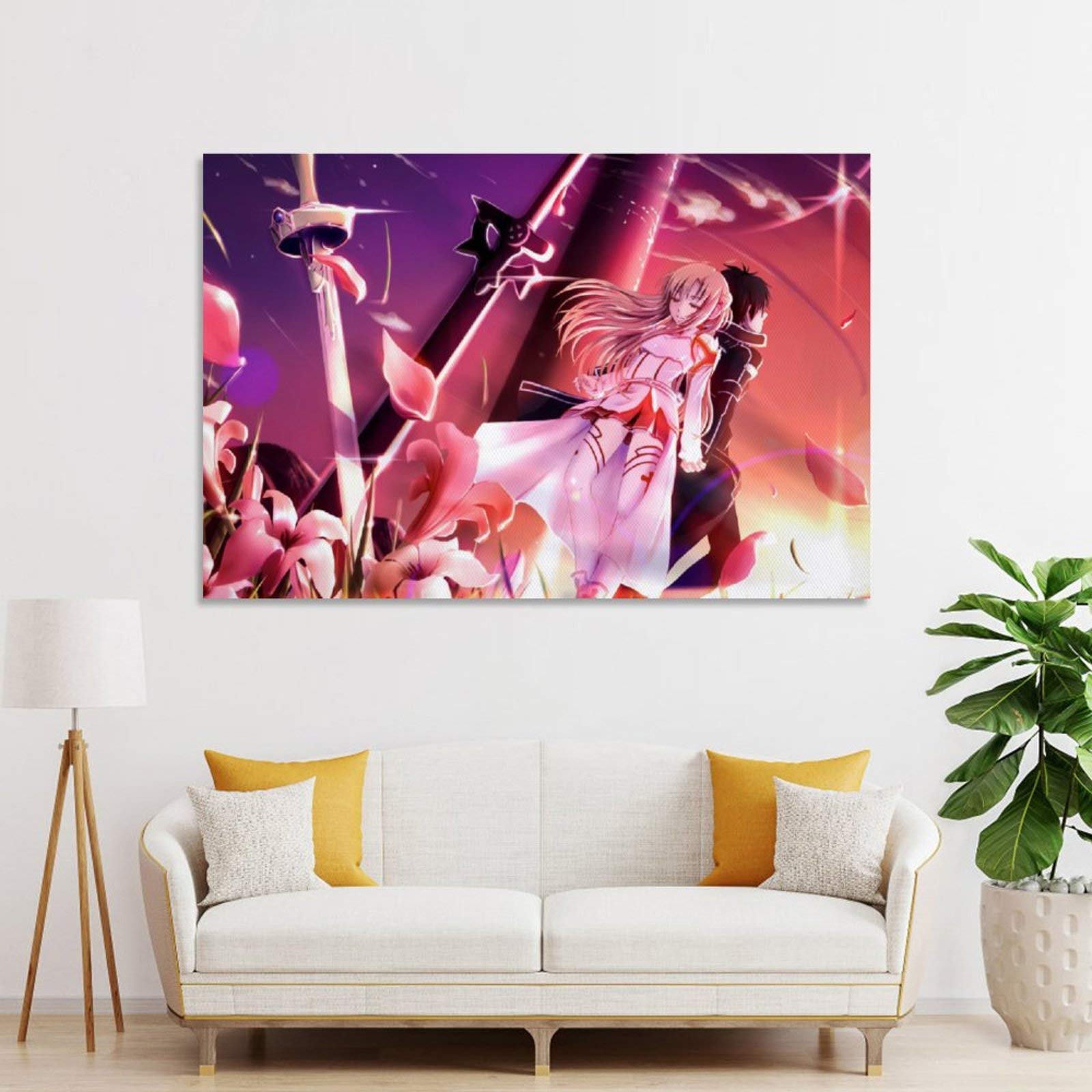 EYEZER Poster du film Lost in Translation sur toile - Décoration murale pour salon, chambre à coucher - Style sans cadre - 30 x 45 cm