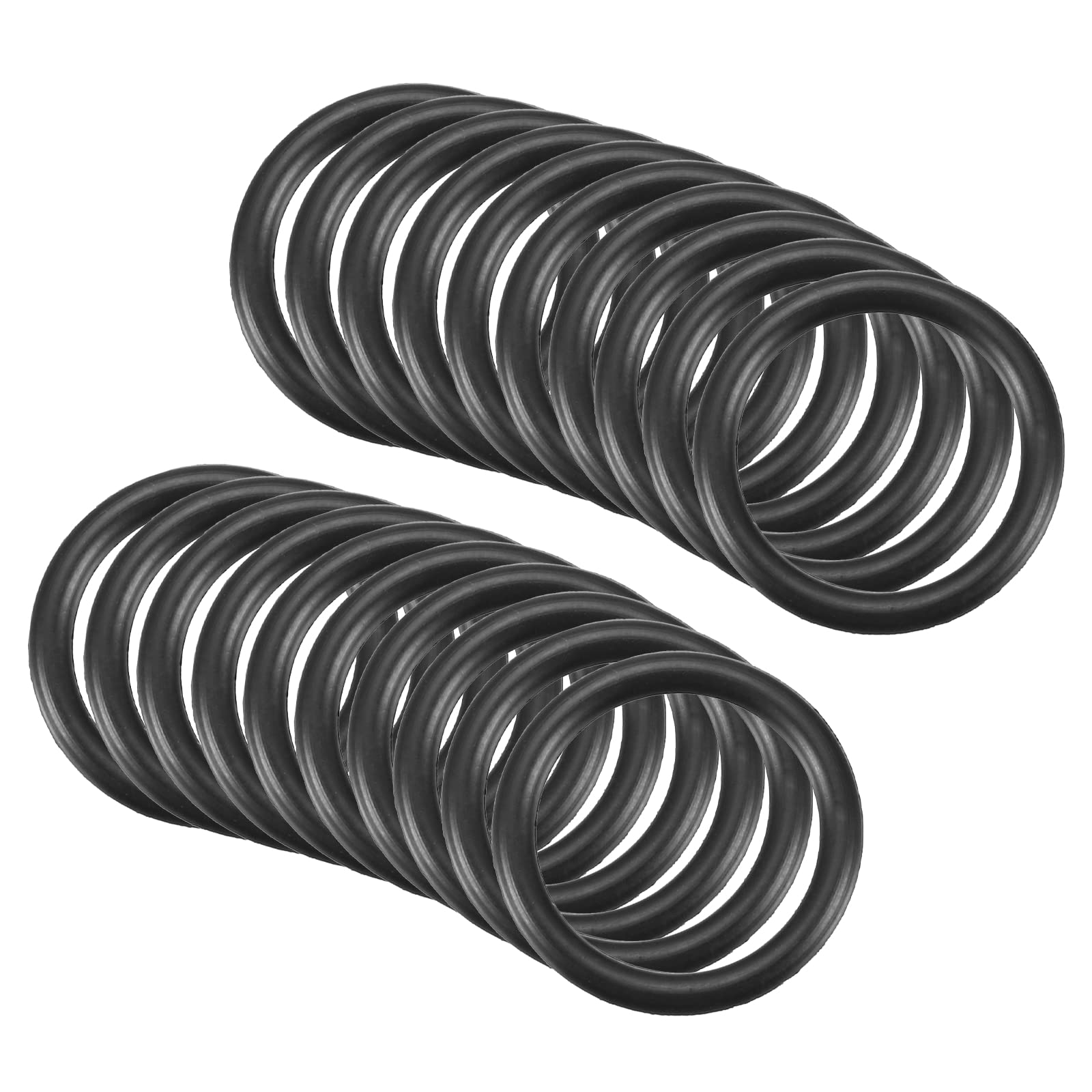 QUARKZMAN 10er-Pack NBR O-Ringe – 17 X 12 X 2,5 M Produktbild-Vorschau 2