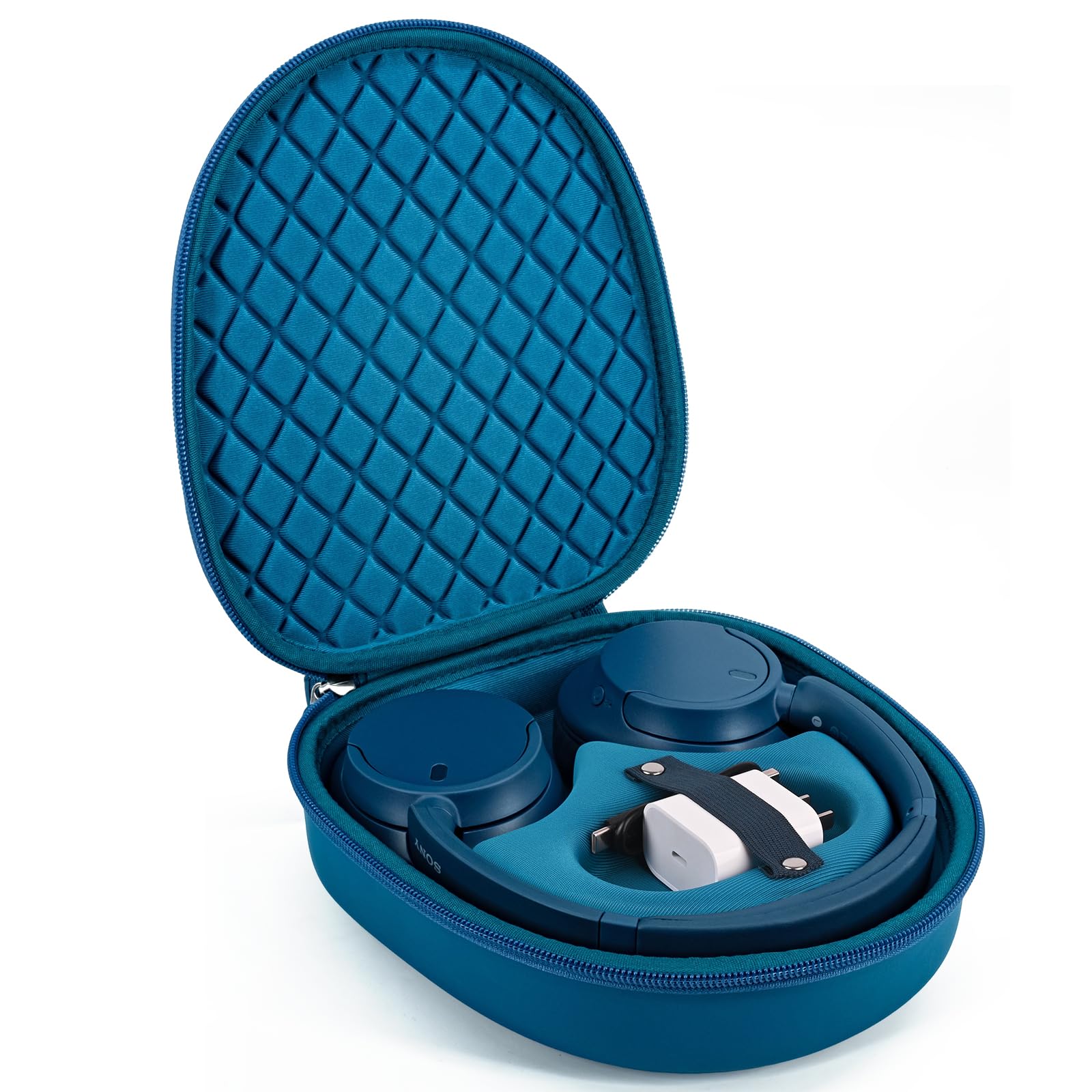 Headphone Case for Sony WH-CH720N WH-CH720NB, Hard Portable Over Ear Headphone Carrying Case, Wireless Headphone Storage Protective Case for Travel