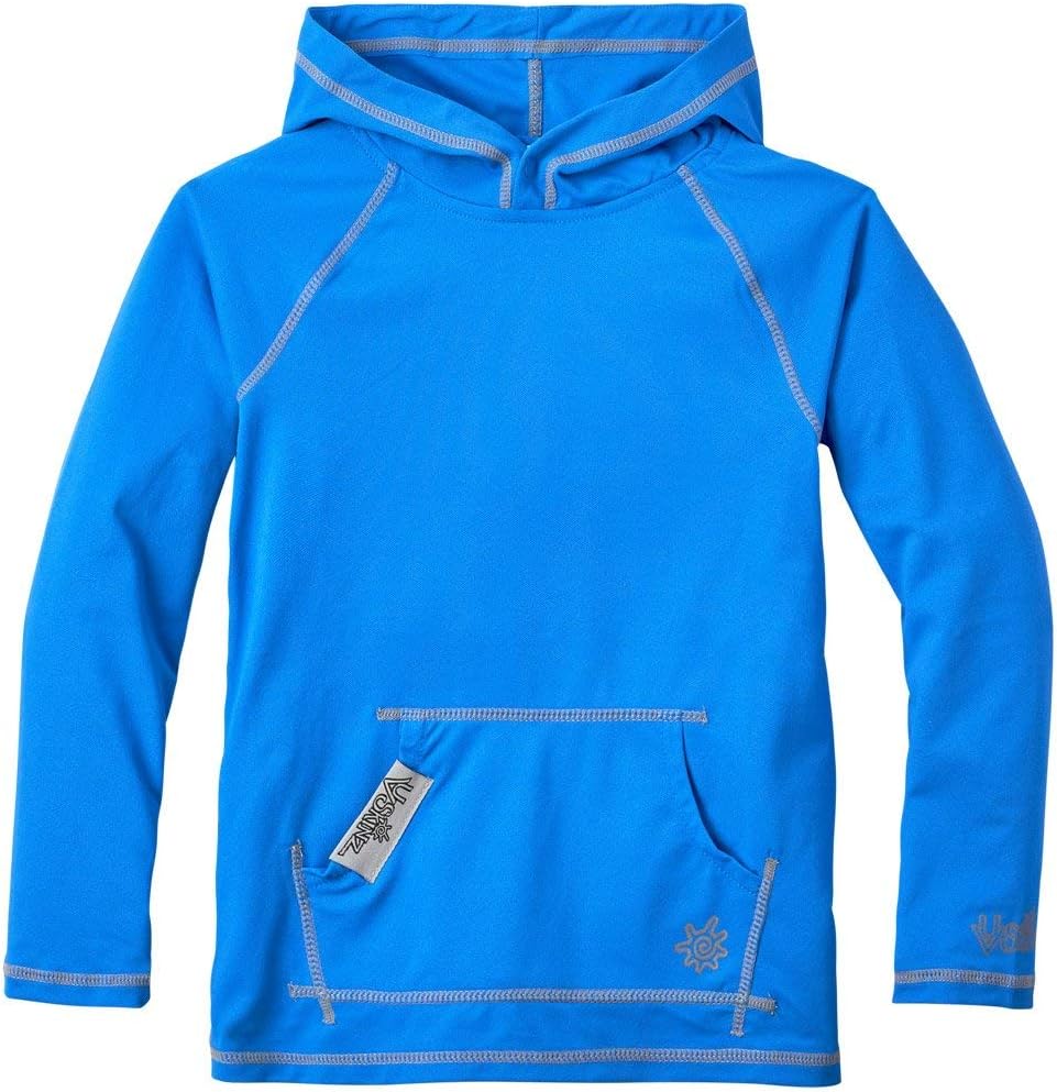 UV Skinz Boys’ Pullover Hoodie, UPF 50+ Sun Protection – Quick Drying Materials