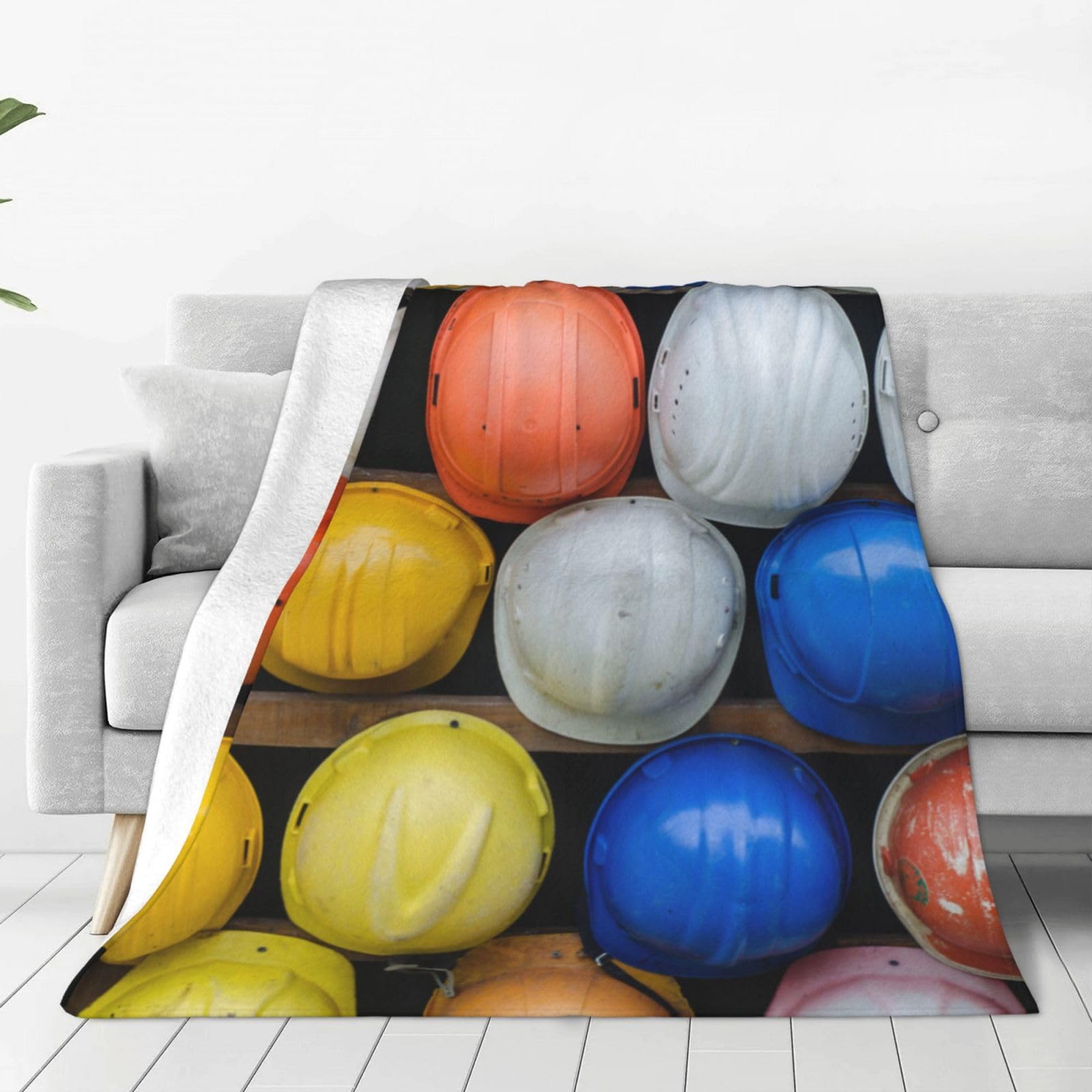 Couverture micro-polaire contre le froid à la maison et au bureau avec flanelle super chaude
